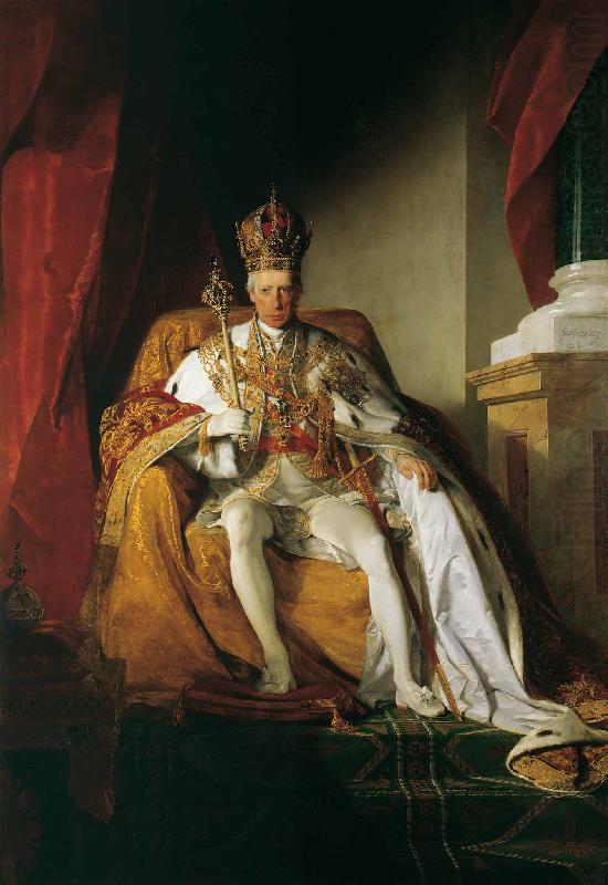 Friedrich von Amerling Emperor Franz II china oil painting image